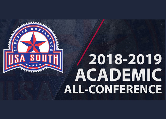 119 Hawks earn USA South Academic All-Conference honors