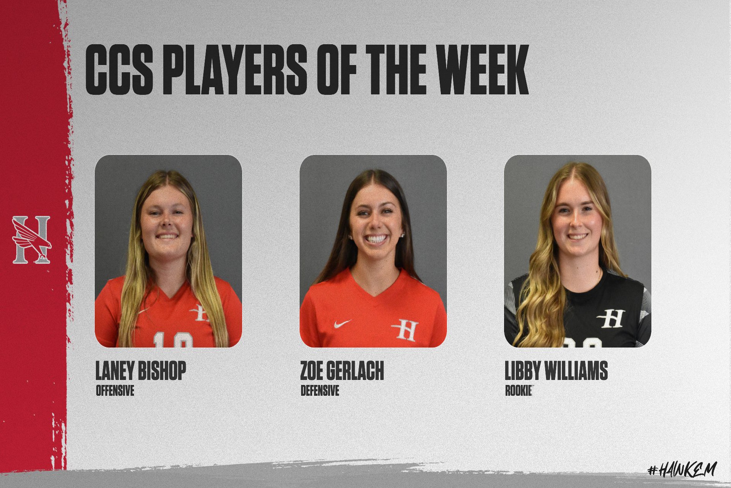 Women's Soccer Sweeps CCS Weekly Honors