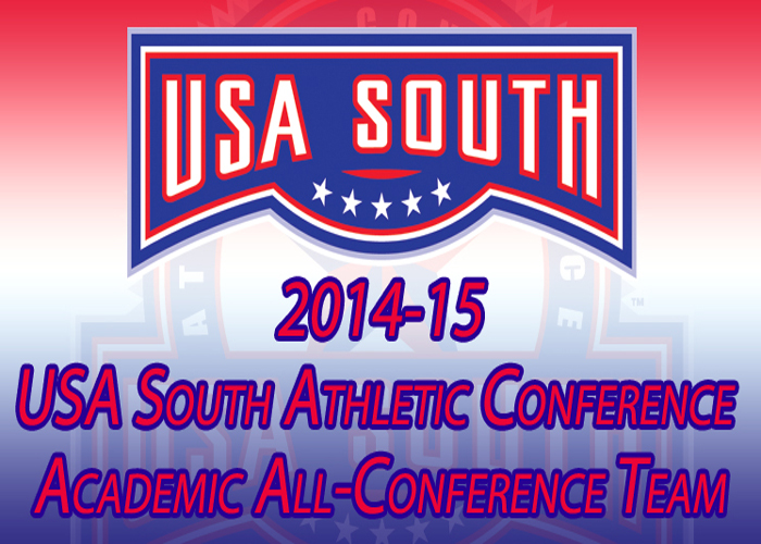 161 Hawks recognized on USA South Academic All-Conference Team
