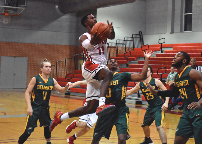 Andre Ashley finished with 14 points and six rebounds in Wednesday's loss to LaGrange.