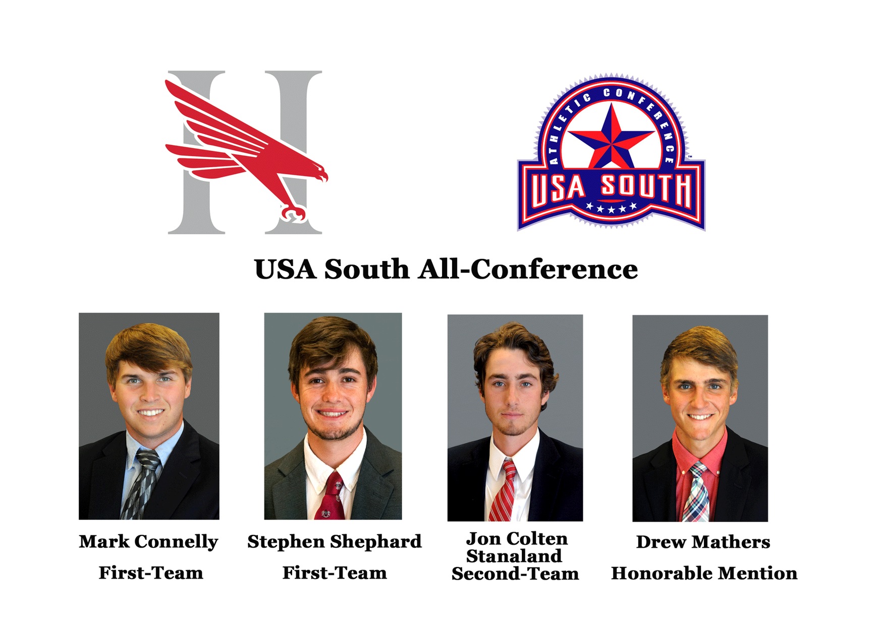 Four Huntingdon golfers earn All-Conference recognition