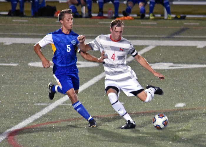 Brendon Van Emelen scored twice and had four shots on goal in Saturday's loss to LaGrange.