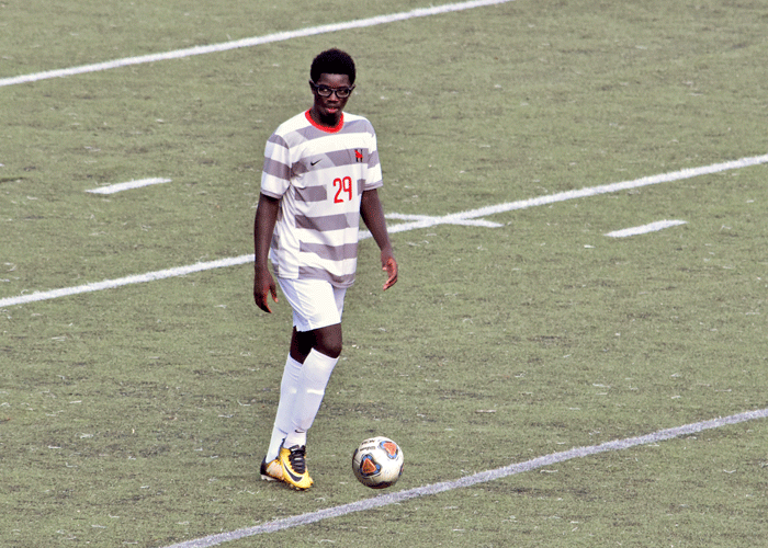Freshman Kebba Jeng scored three goals and had one assist in Friday's 8-0 win over Berea.