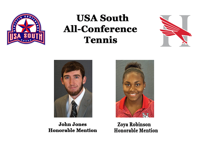 Jones and Robinson named to All-Conference tennis teams