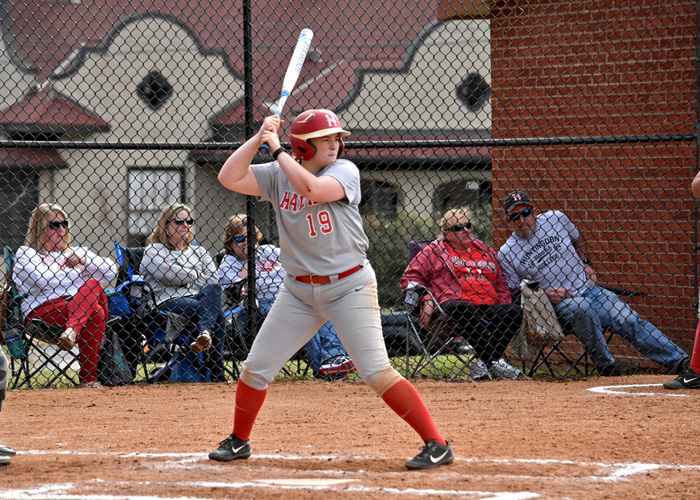 Maggie Porter was 3-for-6 with an RBI triple and two runs in Thursday's doubleheader with Judson. (Photo by Wesley Lyle)