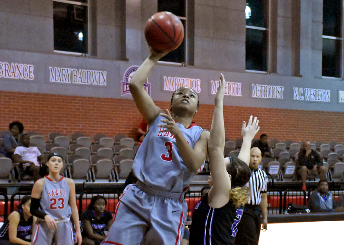 T.I. Duncan had 10 points and 11 rebounds in Tuesday's win over Agnes Scott.