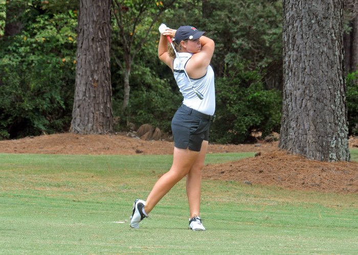 The Huntingdon women's golf team opens its season on Monday in the Callaway Gardens Invitational. (Photo by Wesley Lyle)