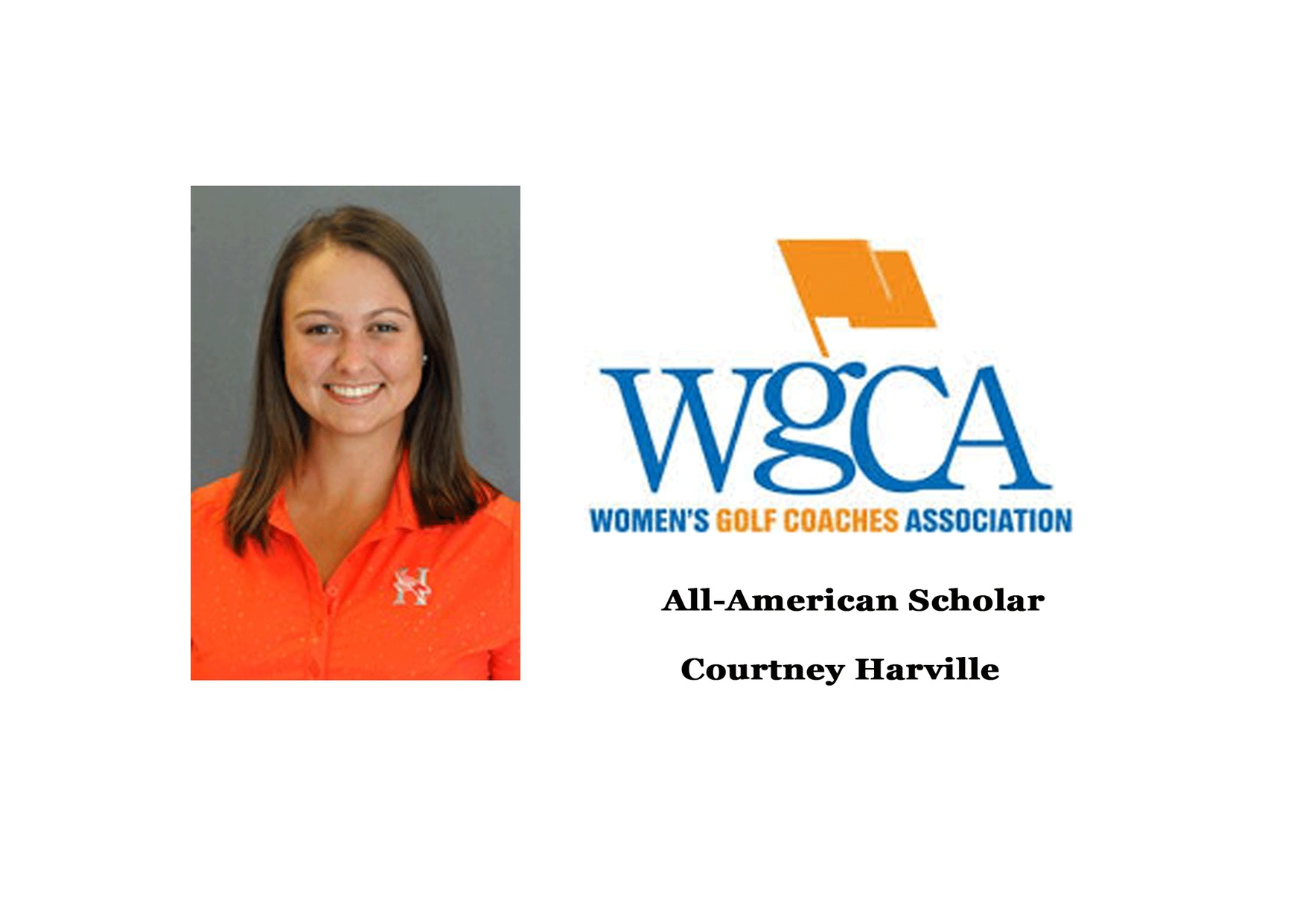 Harville selected as WGCA All-American Scholar