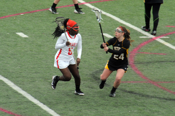 Huntingdon women’s lacrosse falls to Meredith in conference battle