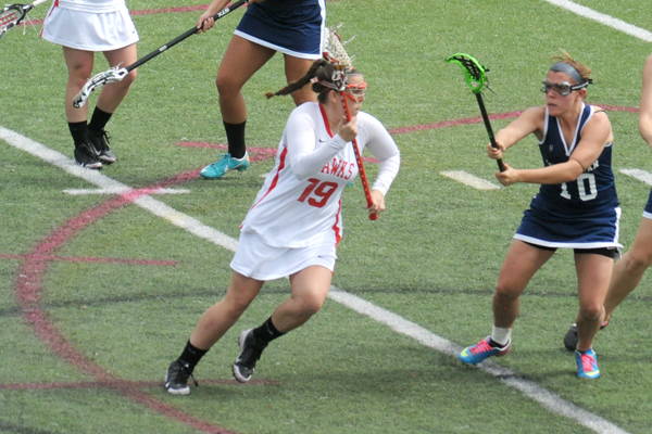 Huntingdon women’s lacrosse earns third conference win