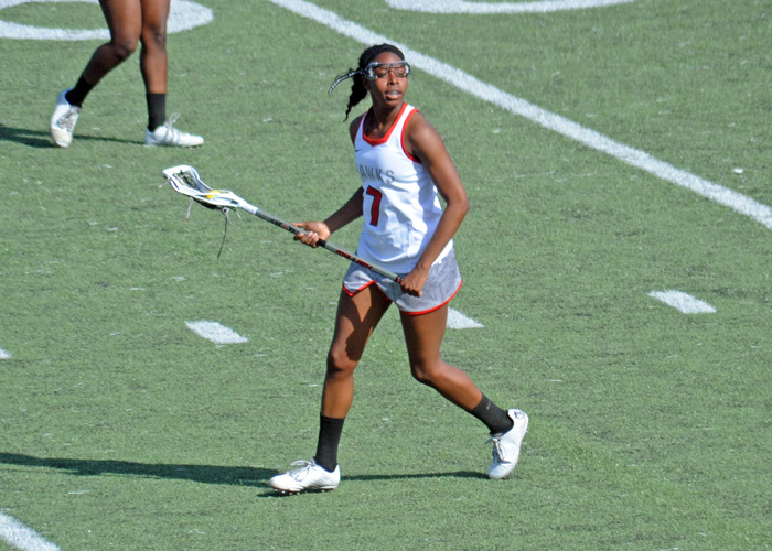 Lonnitria Keenan scored four goals in Saturday's win over LaGrange. (Photo by Sydney Robbins)