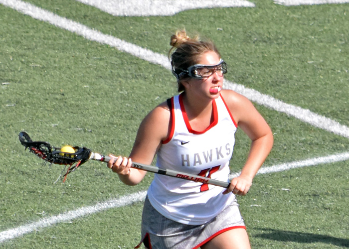 Sophomore Carolyn Smith scored two goals in Sunday's loss to Meredith.