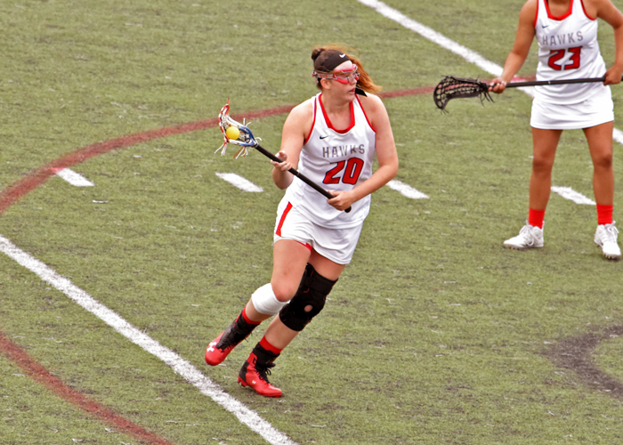 Shelby Martin scored one goal and had three caused turnovers in Sunday's loss to Methodist.