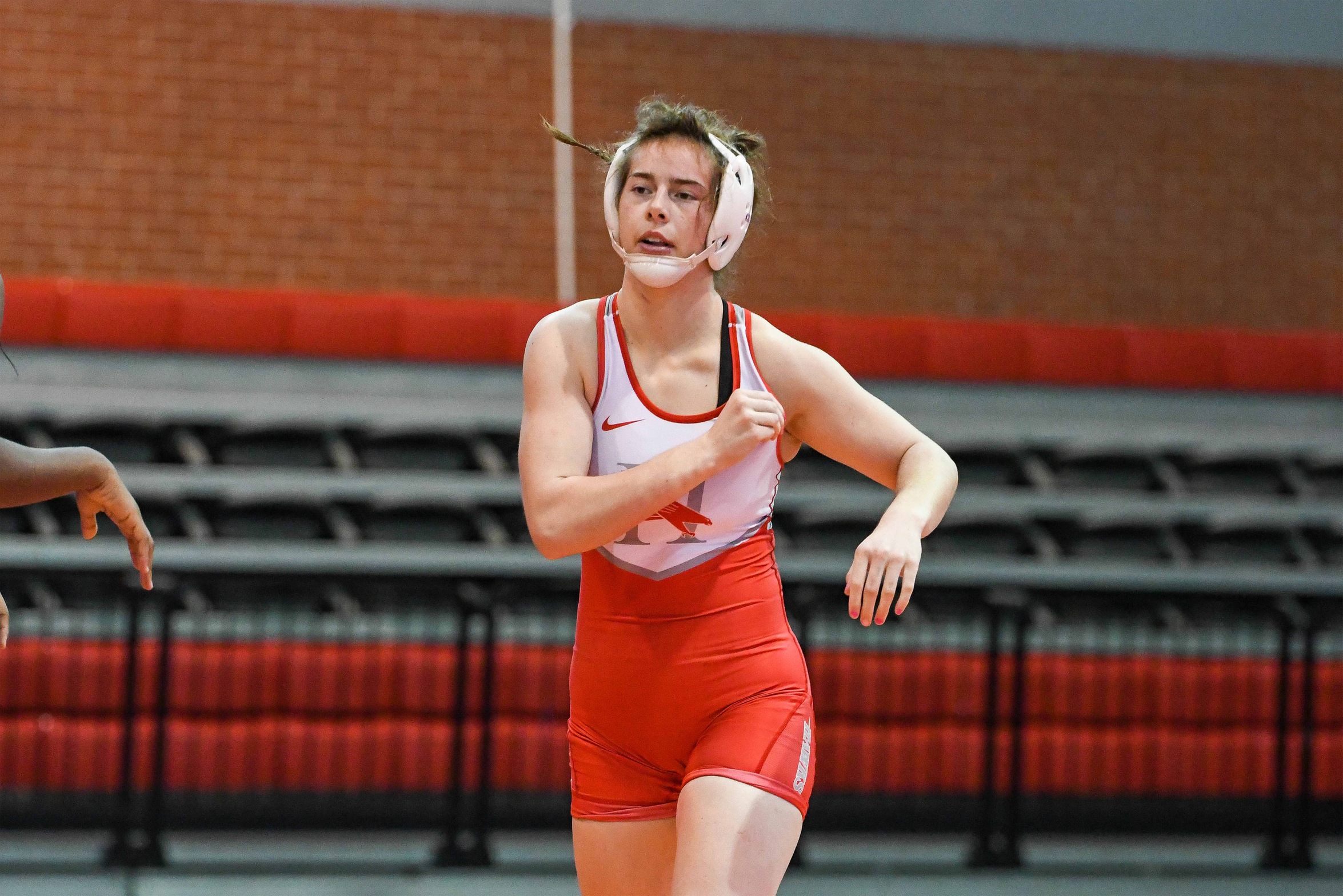 Women's Wrestling Competes In Dual Meet With Emmanuel