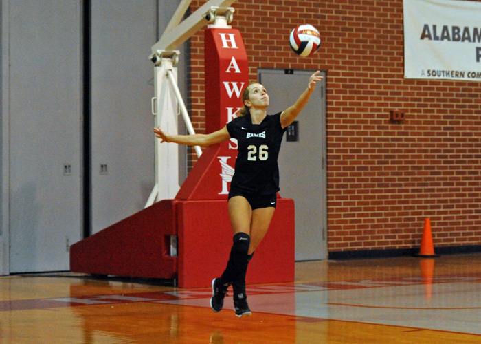 Volleyball splits in tri-match with Piedmont and Wesleyan