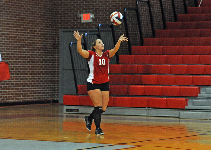 Volleyball falls at home against LaGrange