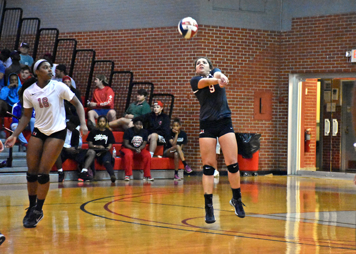 Hawks fall in three sets to Maryville