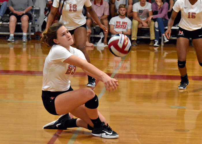 Amy Tyma had 30 kills, 25 digs, four blocks and five aces in Saturday's matches with Agnes Scott and Covenant.