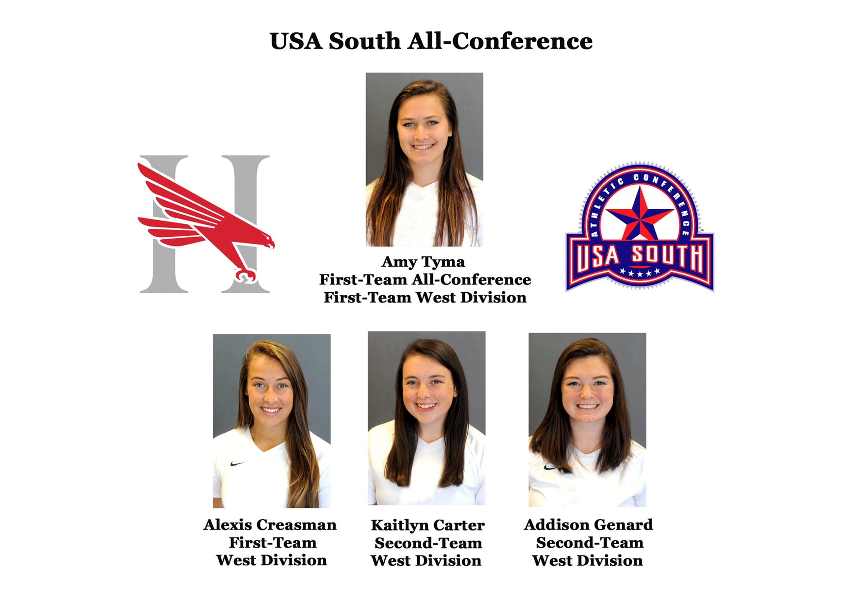 Tyma leads All-Conference volleyball selections for Hawks