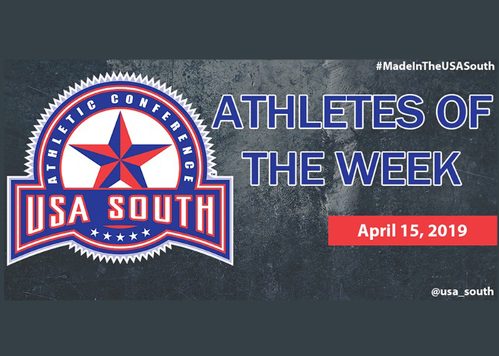 Melton named USA South Softball Pitcher of the Week