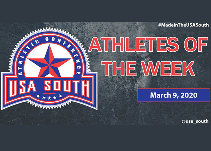 Mellown named USA South Pitcher of the Week