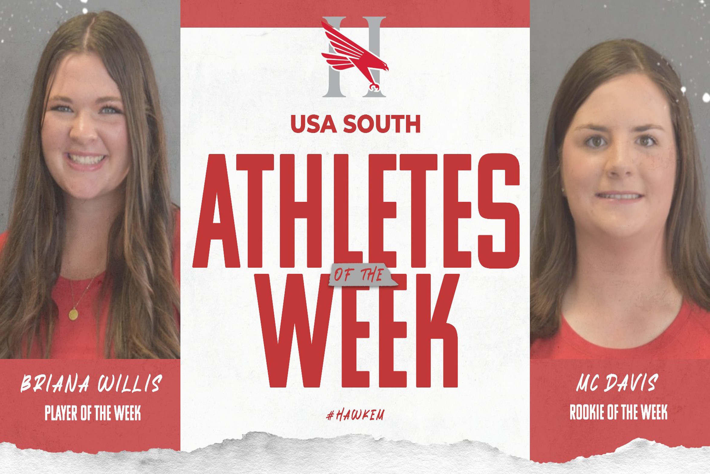 Women's Golf Dominates USA South Athletes of the Week