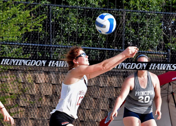 Beach volleyball opens season against Division I competition