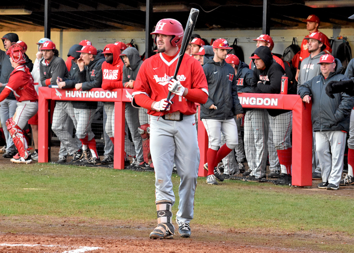 Tri Overby was 6-for-9 with two RBIs and two runs in Sunday's doubleheader at Maryville. (Photo by Wesley Lyle)