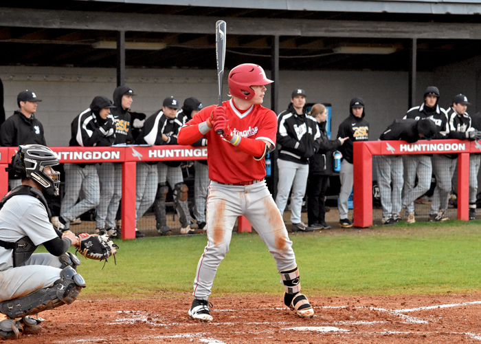 Andrew Knight was 2-for-4 with two RBIs and a run in Tuesday's win over Hampden-Sydney. (Photo by Wesley Lyle)