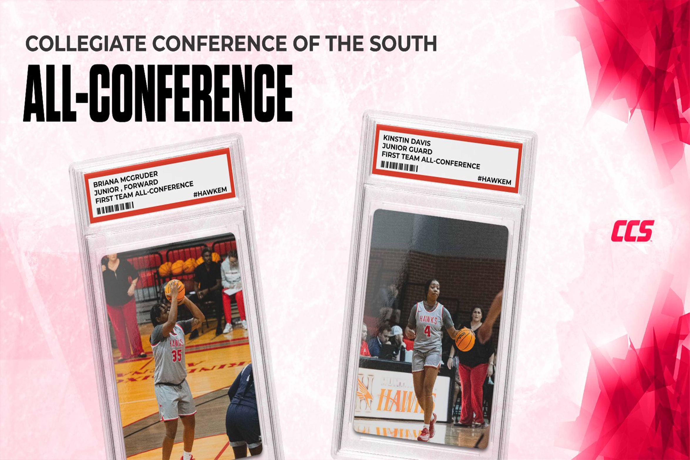 Davis and McGruder named to CCS All-Conference First Team