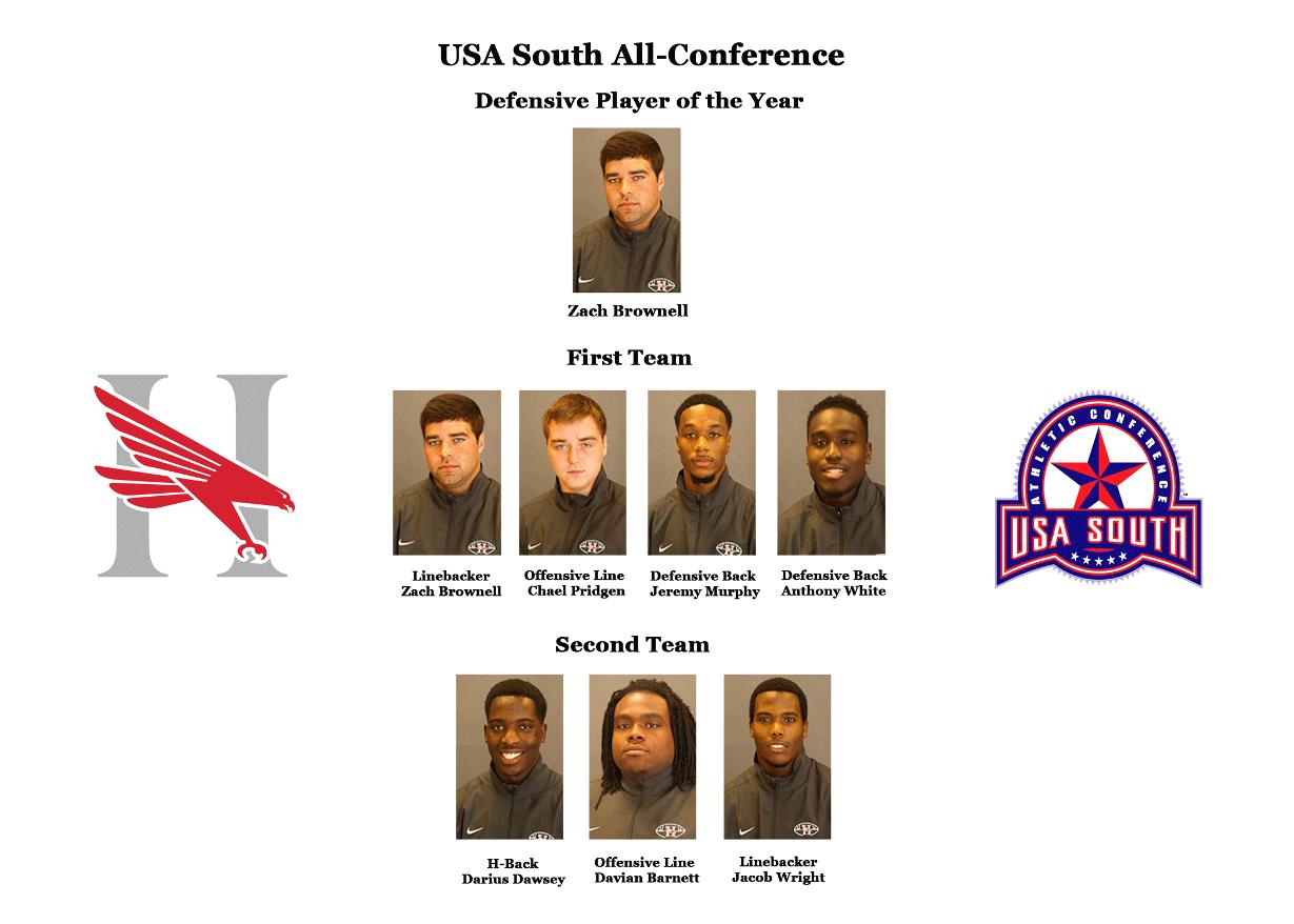 Brownell named Defensive Player of the Year; 7 Hawks earn All-Conference