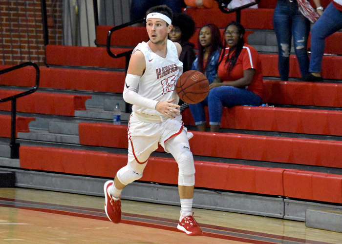 Jacob Champion scored 12 points in Saturday's loss to Maryville.