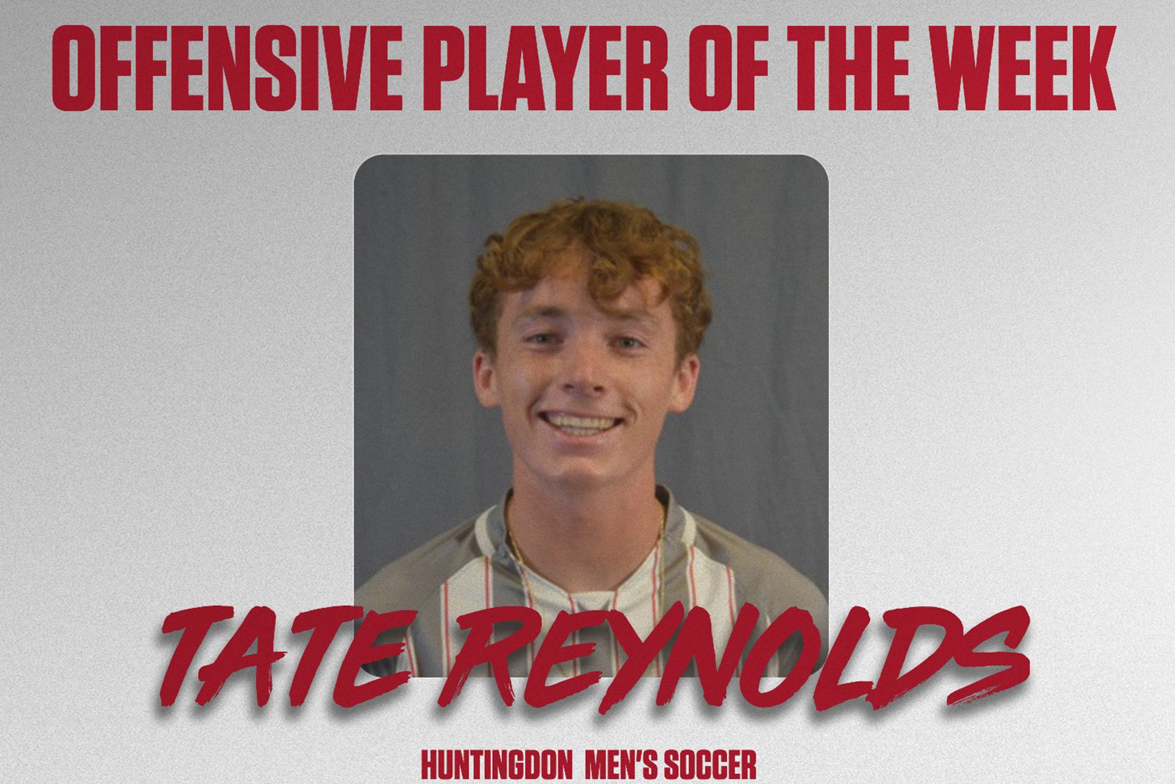 Tate Reynolds Named CCS Offensive Player Of The Week