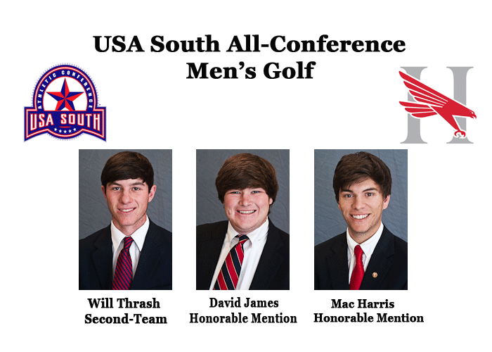 Three Hawks recognized with release of All-Conference golf team