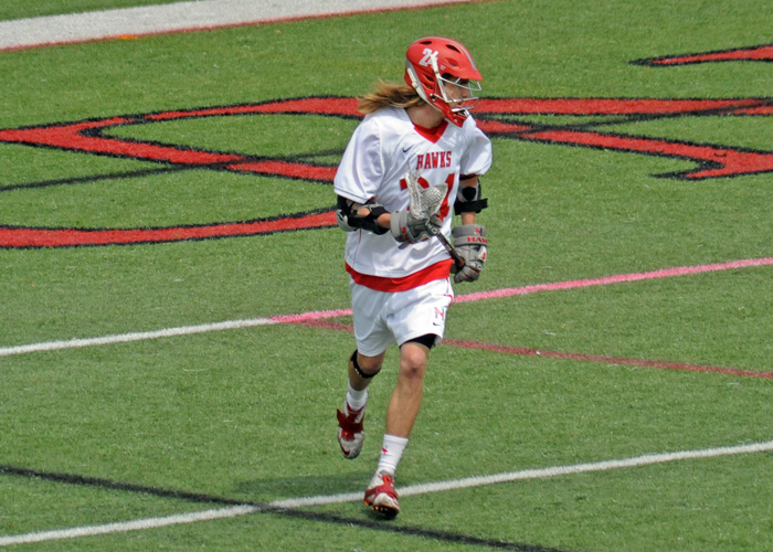 Jakob Works scored six goals and had two assists in Saturday's 13-11 win over Methodist. (Photo by Wesley Lyle)