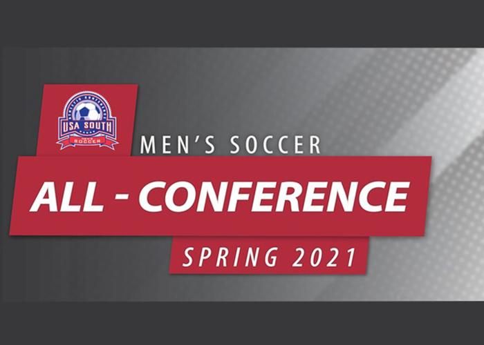 Three Hawks earn West Division honors with release of USA South men’s soccer All-Conference awards