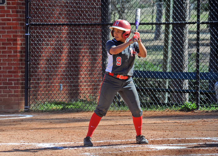 Gabby Alcantar was 3-for-7 with three RBIs and three runs in Friday's sweep of Covenant. (Photo by Wesley Lyle)