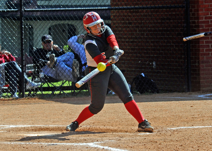 Tiffany Taylor had two hits and two RBIs, including a solo home run, in Wednesday's doubleheader at Agnes Scott.