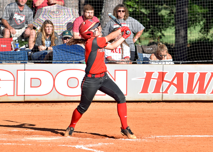 Madison Perryman was 3-for-6 with a solo home run, two RBIs and three runs in Saturday's sweep of Covenant.