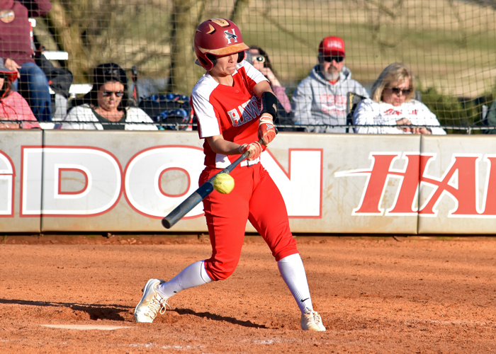 Sydney Conville was 4-for-6 in Sunday's doubleheader with Averett.