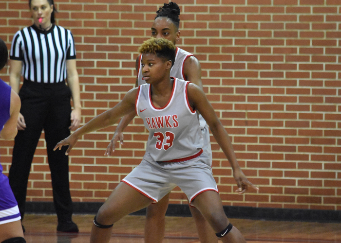 Shaonica Thomas matched her career-high with 26 points and also had eight rebounds in Saturday's loss at Piedmont.