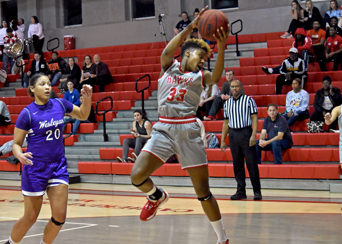 Shaonica Thomas scored a career-high 26 points to go with eight rebounds, three assists and three steals in Friday's win at Covenant.