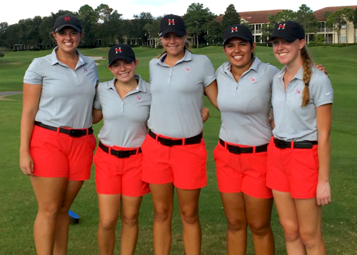 The Huntingdon women's golf team placed second in the DIII Golfweek Fall Invitational on Tuesday. (Photo submitted)