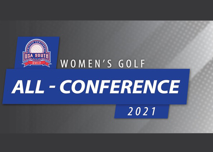 Four Hawks named to inaugural USA South All-Conference women’s golf team