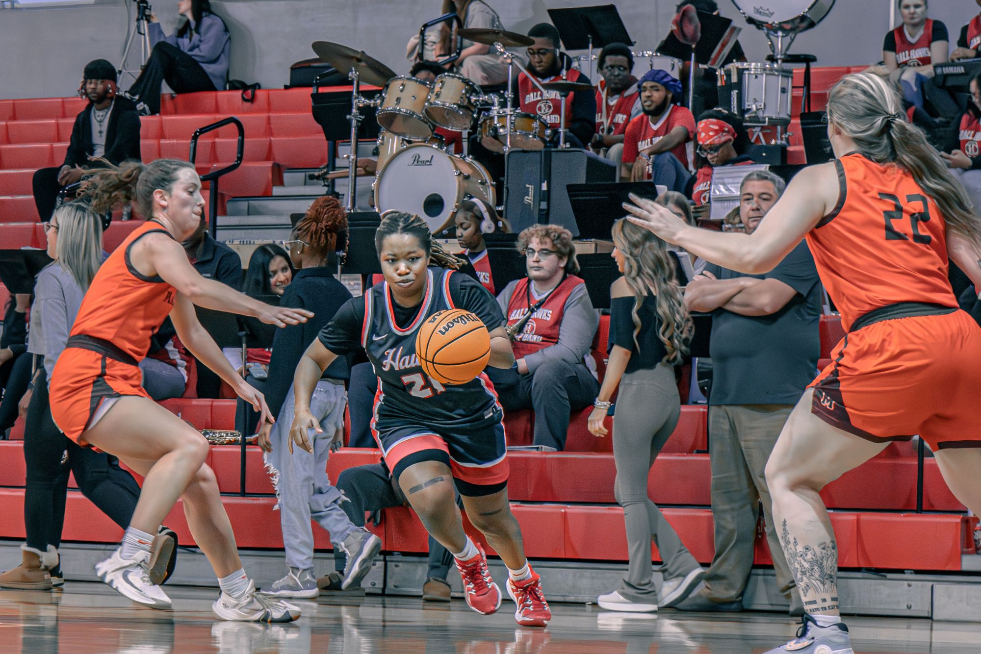 Hawks Score Season-High To Sweep Wesleyan