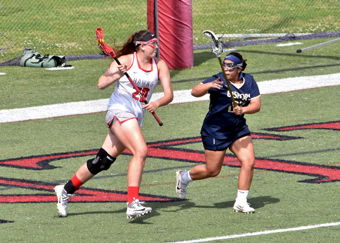 Martin’s six goals lead Lady Hawks in loss at Peace