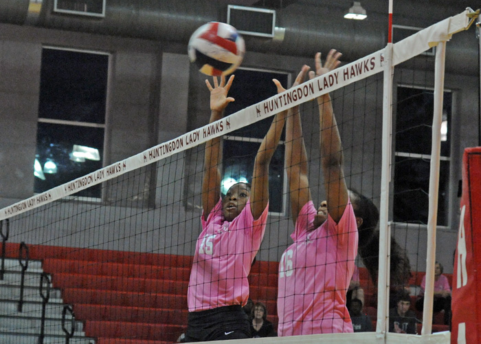 Volleyball loses two conference matches