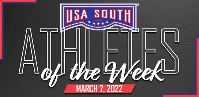 Murphy, Bassette, Creel, Earn USA South Athlete of the Week Honors