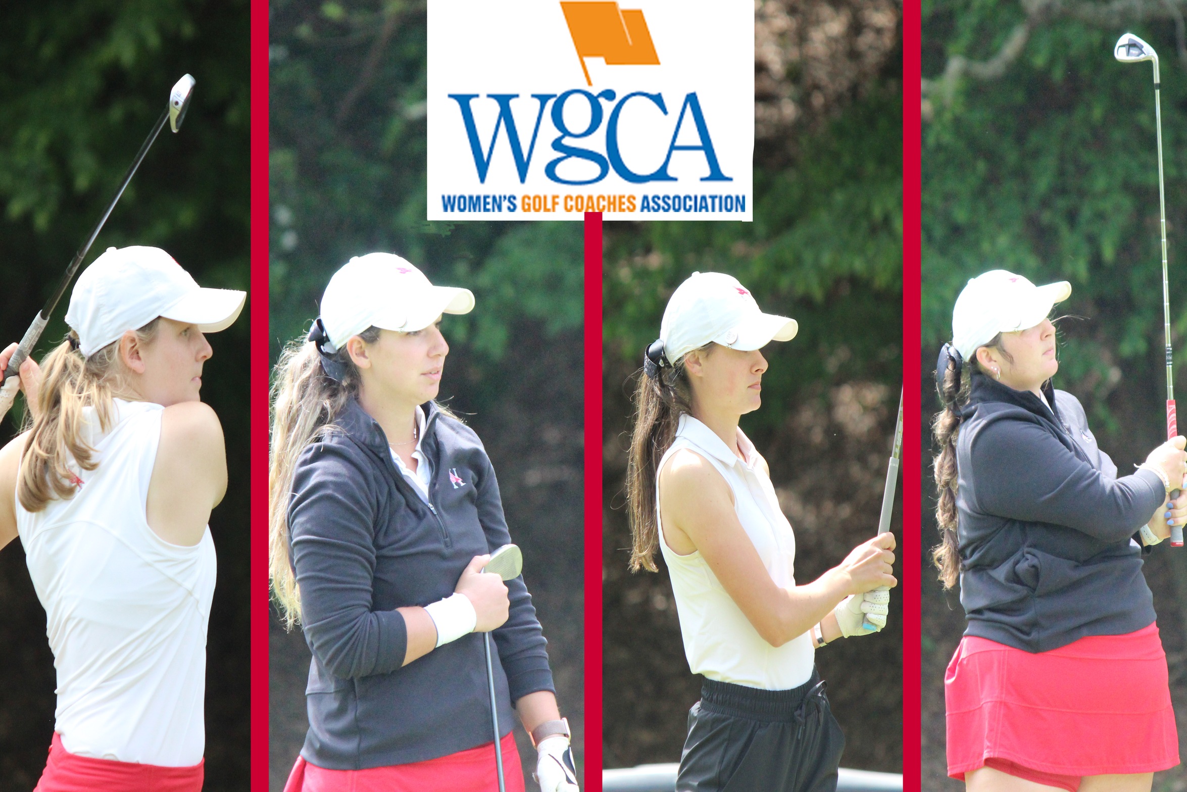 WGCA Recognizes Four Hawks Golfers