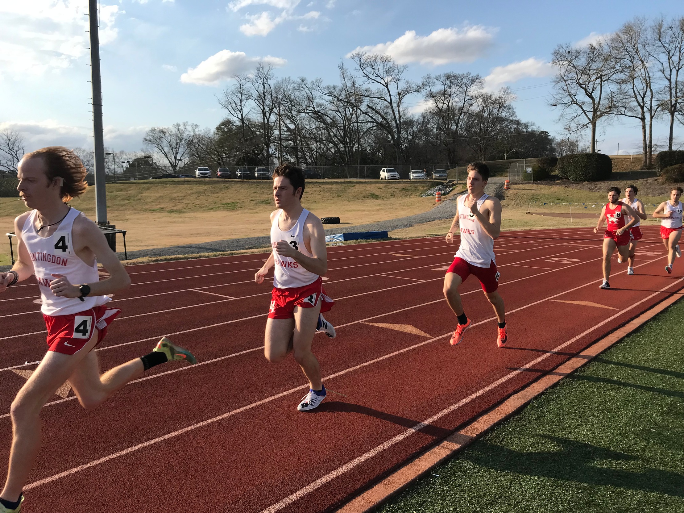 Hawks Compete in Day 1 of Berry Field Day Invitational